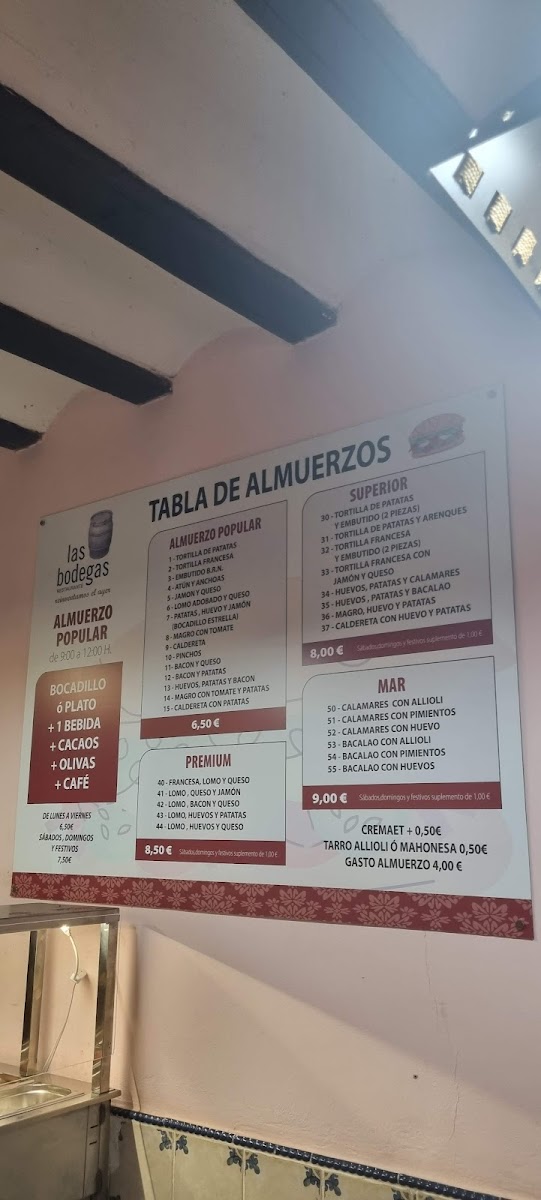 Menu Restaurante Las Bodegas-5