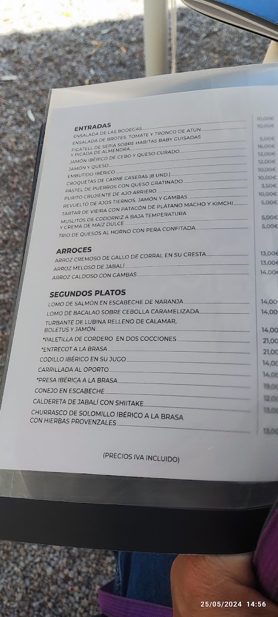 Menu Restaurante Las Bodegas-8